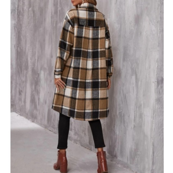 Luxe plaid coat - Picture 4 of 5
